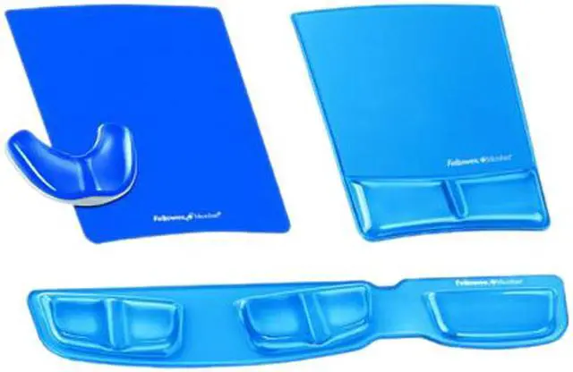 Alt view image 3 of 3 - Fellowes 9180601 Blue Gliding Palm Support