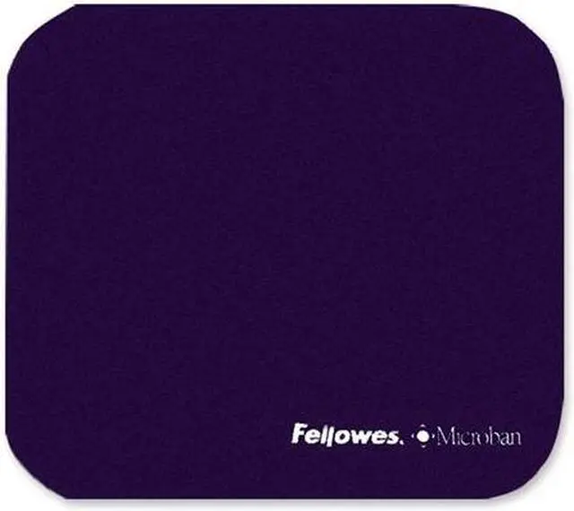 Main image of Fellowes 5933801 Mouse Pad with MICROBAN Protection - Navy Blue
