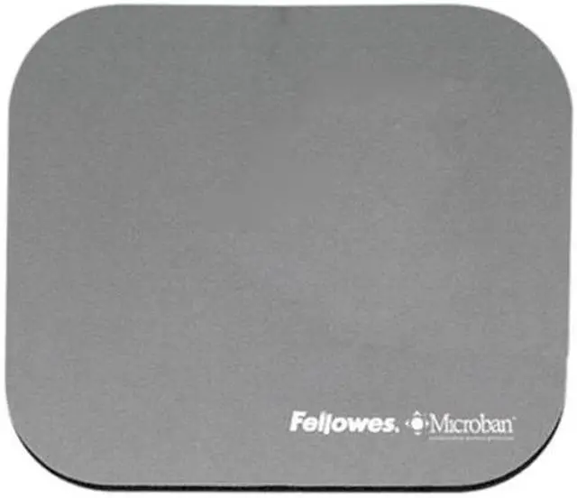 Main image of Fellowes 5934001 Microban Mouse Pad - Graphite