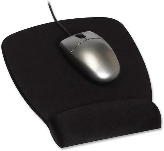 Alt view image 2 of 2 - 3M MW209MB Foam Mouse Pad Wrist Rest