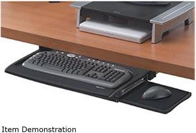 Alt view image 2 of 2 - Fellowes 8031207 Office Suites Deluxe Keyboard Drawer