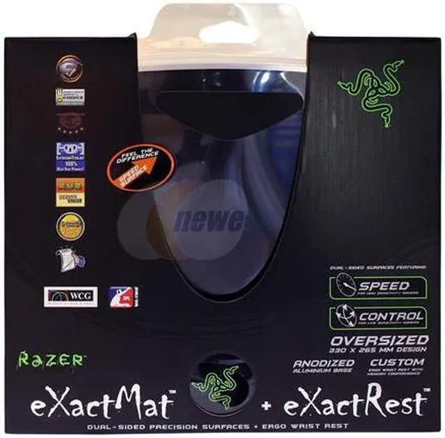 Main image of Razer RZ81-00030101-B2M1 eXactMat and eXactRest Bundle - Mouse Pad and Wrist Rest