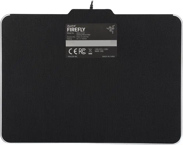 Alt view image 3 of 5 - Razer Firefly - Chroma Custom Lighting Hard Gaming Mouse Mat - RZ02-01350100-R3U1