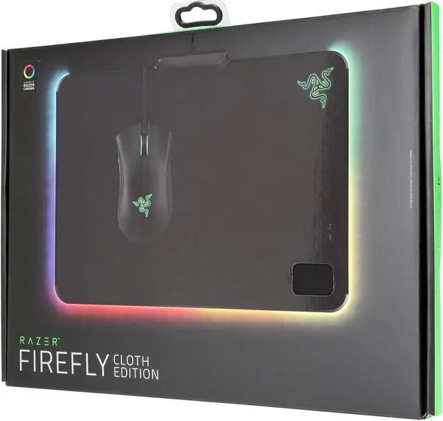 Alt view image 11 of 11 - Razer Firefly - Chroma Custom Lighting Cloth Gaming Mouse Mat - RZ02-02000100-R3U1