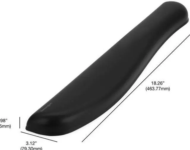 Alt view image 2 of 5 - Kensington K52798WW ErgoSoft Wrist Rest for Mechanical & Gaming Keyboards