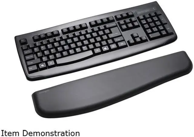Alt view image 5 of 5 - Kensington K52799WW ErgoSoft Wrist Rest for Standard Keyboards