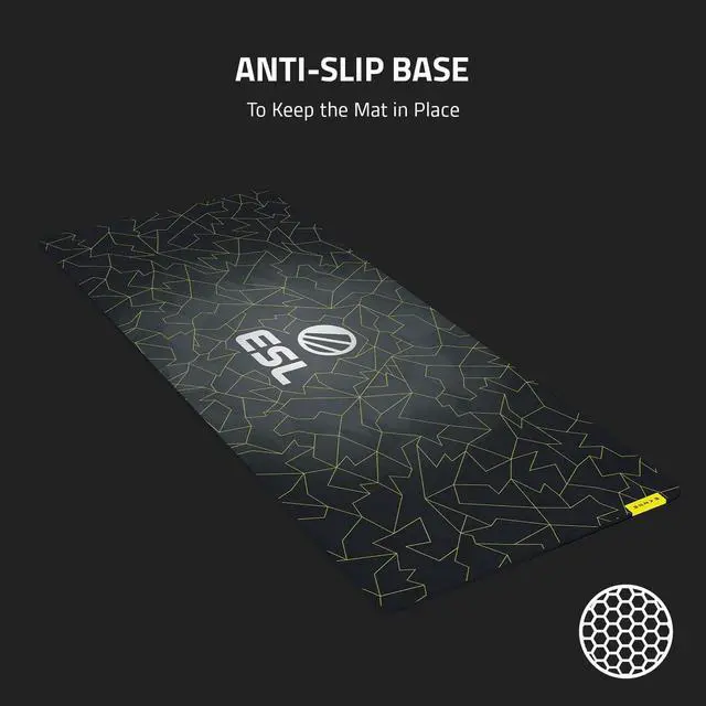 Alt view image 6 of 6 - Razer Gigantus V2 Soft Gaming Mouse Mat XXL: Thick, High-Density Foam - Non-Slip Base - ESL Edition