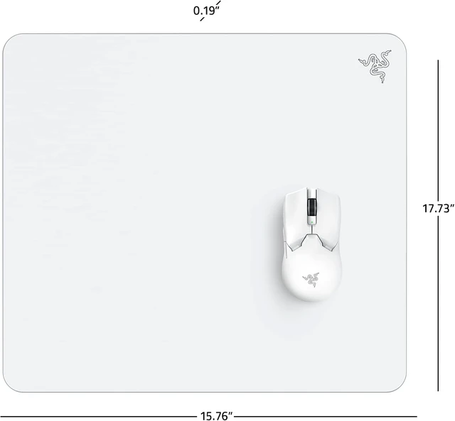 Alt view image 8 of 8 - Razer Atlas Tempered Glass Gaming Mouse Mat