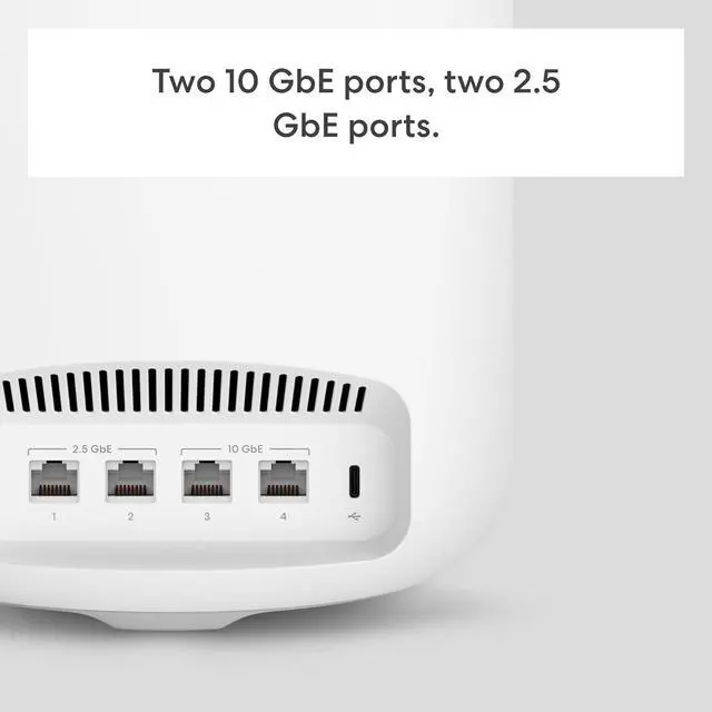 Alt view image 4 of 7 - eero Max 7 BE20800 Tri-Band Mesh Wi-Fi 7 Router (1-pack)