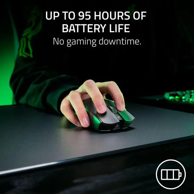Alt view image 12 of 13 - Razer Viper V3 Pro Ultra-lightweight Wireless Symmetrical Esports Gaming Mouse