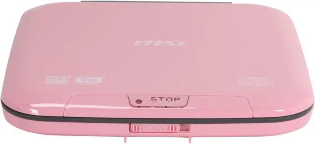 Alt view image 2 of 7 - MSI USB 2.0 External Slim DVD Burner Model UO882-PK
