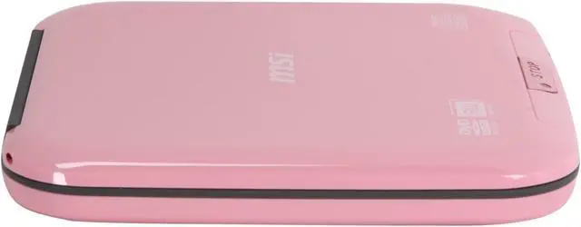 Alt view image 3 of 7 - MSI USB 2.0 External Slim DVD Burner Model UO882-PK