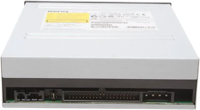 Alt view image 2 of 3 - BenQ Black 16X DVD+R 8X DVD+RW 8X DVD+R DL 16X DVD-R 6X DVD-RW 5X DVD-RAM 16X DVD-ROM 40X CD-R 24X CD-RW 40X CD-ROM 2M Cache E-IDE/ATAPI DVD Burner Model DQ60 BK - OEM