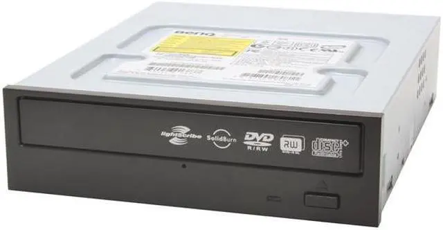 Main image of BenQ Black 16X DVD+R 8X DVD+RW 8X DVD+R DL 16X DVD-R 6X DVD-RW 16X DVD-ROM 48X CD-R 32X CD-RW 48X CD-ROM 2M Cache E-IDE/ATAPI DVD Burner With LightScribe - OEM