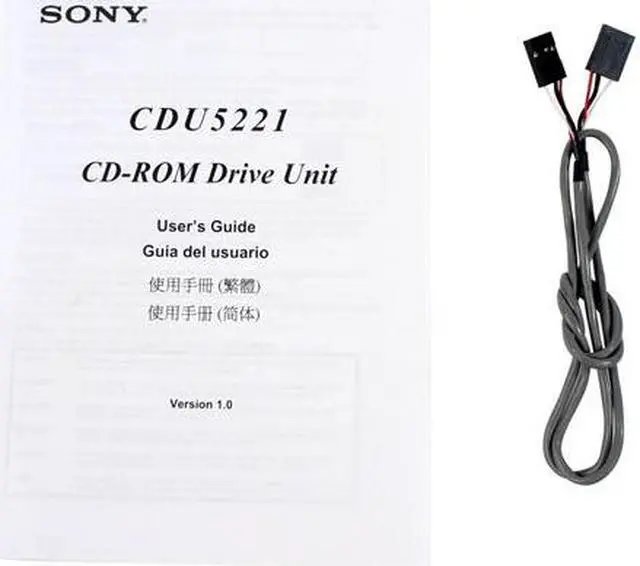 Alt view image 3 of 4 - SONY Beige 52X CD-ROM IDE CD-ROM Drive Model CDU5221/C1