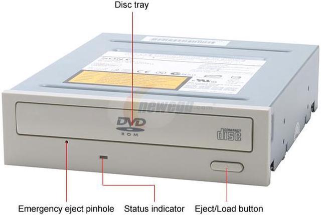 Sony Optiarc Beige IDE DVD-ROM Drive Model DDU1615 - Newegg.com