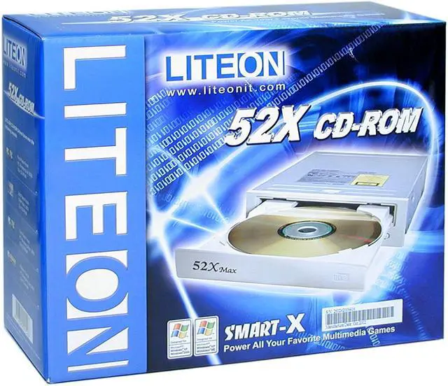 Alt view image 4 of 4 - LITE-ON Beige 52X CD-ROM IDE CD-ROM Drive Model LTN-526