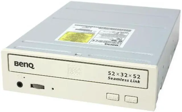 Main image of BenQ CD Burner 52X CD-R 32X CD-RW 52X CD-ROM Beige IDE Model 5232W