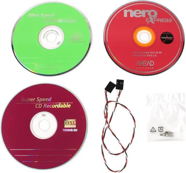 Alt view image 3 of 4 - BenQ CD Burner 52X CD-R 32X CD-RW 52X CD-ROM Beige IDE Model 5232W