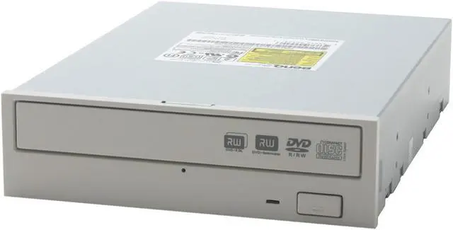 Main image of BenQ DVD Burner 16X DVD+R 4X DVD+RW 2.4X DVD+R DL 16X DVD-R 4X DVD-RW 16X DVD-ROM 40X CD-R 24X CD-RW 40X CD-ROM Cool Gray IDE Model DW1620 - OEM