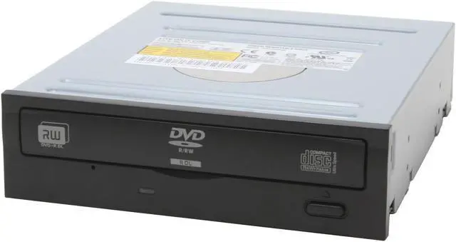 Main image of LITE-ON Black 16X DVD+R 8X DVD+RW 8X DVD+R DL 16X DVD-R 6X DVD-RW 16X DVD-ROM 48X CD-R 24X CD-RW 48X CD-ROM 2M Cache ATAPI/E-IDE DVD Burner with Replaceable White Front Panel