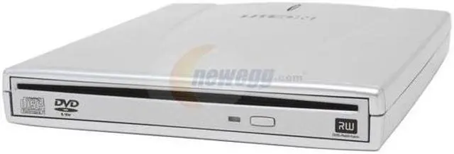 Main image of LITE-ON Silver 8X DVD+R 4X DVD+RW 2.4X DVD+R DL 8X DVD-R 4X DVD-RW 8X DVD-ROM 24X CD-R 24X CD-RW 24X CD-ROM 2M Cache USB 2.0 Slim Slot-in DVD Burner Model SLW-831SX