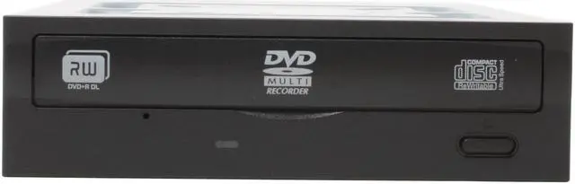 Alt view image 2 of 3 - LITE-ON Black 18X DVD+R 8X DVD+RW 8X DVD+R DL 18X DVD-R 6X DVD-RW 12X DVD-RAM 16X DVD-ROM 48X CD-R 32X CD-RW 48X CD-ROM IDE Burner - OEM