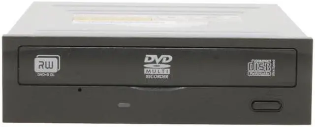 Alt view image 2 of 3 - LITE-ON Black 16X DVD+R 8X DVD+RW 8X DVD+R DL 16X DVD-R 6X DVD-RW 12X DVD-RAM 16X DVD-ROM 48X CD-R 32X CD-RW 48X CD-ROM 2M Cache SATA DVD Burner - OEM