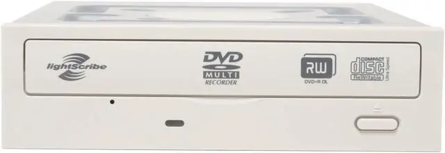 Alt view image 2 of 3 - LITE-ON Beige 20X DVD+R 8X DVD+RW 8X DVD+R DL 20X DVD-R 6X DVD-RW 12X DVD-RAM 16X DVD-ROM 48X CD-R 32X CD-RW 48X CD-ROM ATAPI/E-IDE DVD Burner with LightScribe Technology - OEM