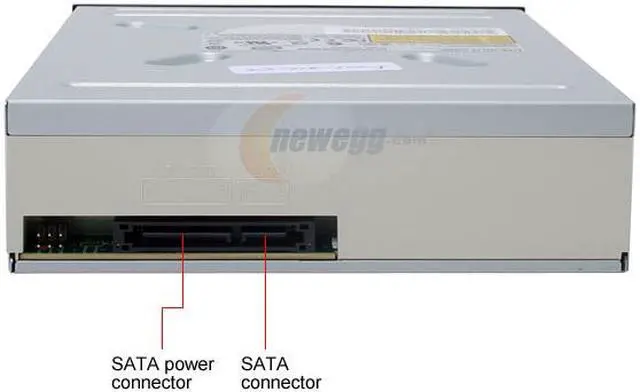Alt view image 3 of 3 - LITE-ON Combo 16X DVD-ROM 52X CD-R 32X CD-RW 52X CD-ROM Black SATA Model DH-52C2S-04 - OEM
