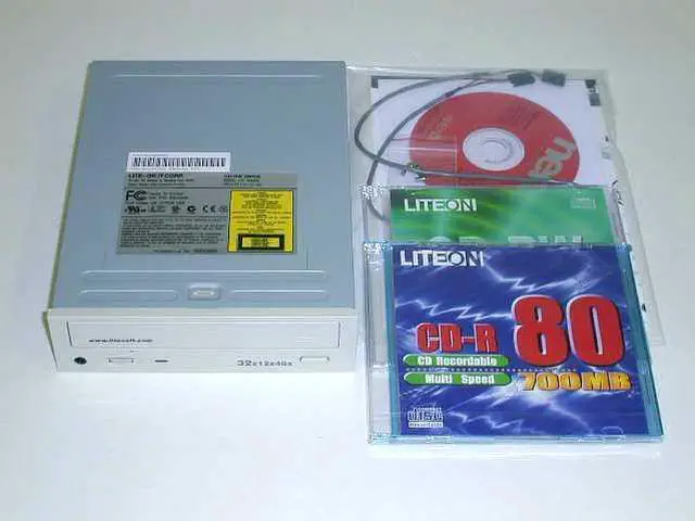 LITE-ON CD Burner Beige IDE Model LTR-32123S - Newegg.com