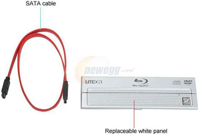 Alt view image 4 of 6 - LITE-ON Black 4X BD-ROM 12X DVD-ROM 32X CD-ROM SATA Internal 4X Blu-ray DVD ROM Model DH-4O1S-08