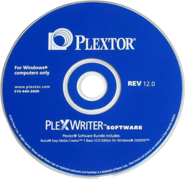 Alt view image 4 of 5 - PLEXTOR CD Burner 52X CD-R 32X CD-RW 52X CD-ROM Black IDE Model PX-230A/SW-BL