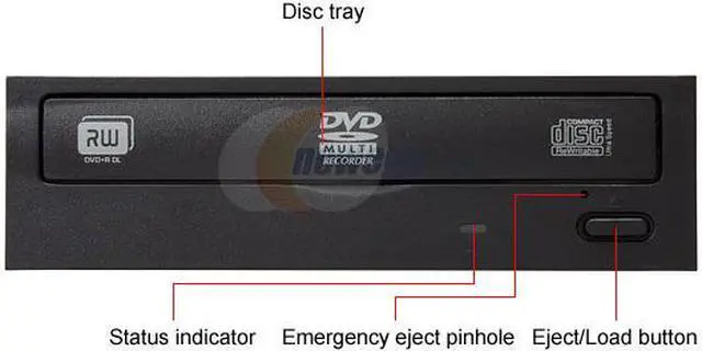 Alt view image 2 of 6 - LITE-ON 22X DVD±R DVD Burner with Smart Erase 22X DVD+R 8X DVD+RW 8X DVD+R DL 22X DVD-R 6X DVD-RW 16X DVD-ROM 48X CD-R 32X CD-RW 48X CD-ROM Black IDE Model iHAP322-08