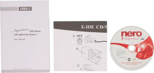 Alt view image 5 of 6 - LITE-ON 22X DVD Burner 22X DVD+R 8X DVD+RW 8X DVD+R DL 22X DVD-R 6X DVD-RW 16X DVD-ROM 48X CD-R 32X CD-RW 48X CD-ROM Black IDE Model iHAP422-08 LightScribe Support