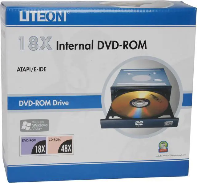 Alt view image 6 of 6 - LITE-ON Black 18X DVD-ROM 48X CD-ROM IDE DVD-ROM Drive Model iHDP118-08
