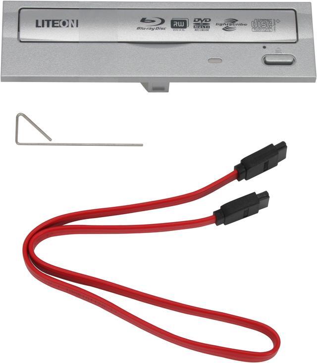 Alt view image 4 of 6 - LITE-ON Black 6X BD-ROM 16X DVD-ROM SATA Internal Blu-Ray DVD Drive & DVD Burner with LightScribe Model iHES206-08