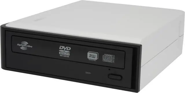 Main image of LITE-ON USB 2.0 External 20X DVD Burner with LightScribe Model eHAU220-08 LightScribe Support