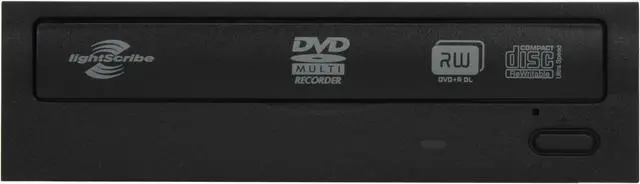 Alt view image 2 of 6 - LITE-ON 22X DVD Burner 22X DVD+R 8X DVD+RW 8X DVD+R DL 22X DVD-R 6X DVD-RW 16X DVD-ROM 48X CD-R 32X CD-RW 48X CD-ROM Black SATA Model iHAS422-08 LightScribe Support