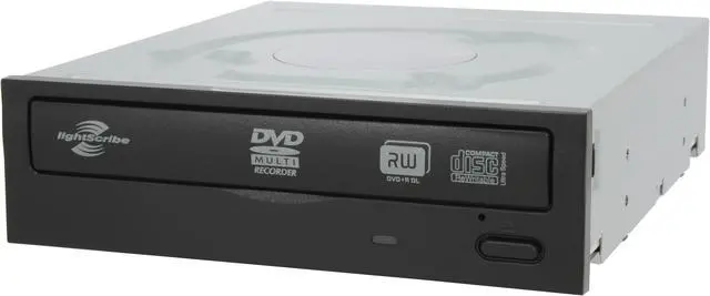 Main image of LITE-ON 22X DVD±R DVD Burner 22X DVD+R 8X DVD+RW 8X DVD+R DL 22X DVD-R 6X DVD-RW 16X DVD-ROM 48X CD-R 32X CD-RW 48X CD-ROM Black IDE Model iHAP222-06 LightScribe Support - OEM