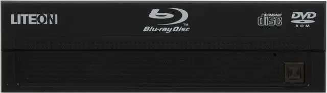 Alt view image 2 of 6 - LITE-ON Black 4X BD-ROM 12X DVD-ROM 32X CD-ROM SATA Internal 4X Blu-Ray DVD Drive Model DH-4O1S-58