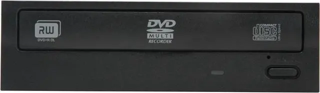Alt view image 2 of 3 - LITE-ON 22X DVD Burner 22X DVD+R 8X DVD+RW 8X DVD+R DL 22X DVD-R 6X DVD-RW 16X DVD-ROM 48X CD-R 32X CD-RW 48X CD-ROM Black SATA Model iHAS122-04 - OEM