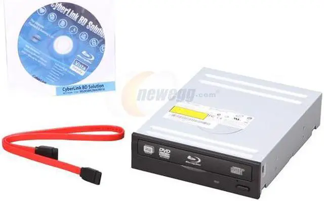 Alt view image 4 of 4 - LITE-ON Black 8X BD-ROM 16X DVD-ROM 48X CD-ROM SATA Internal BD-COMBO Model ihes108-29 - OEM