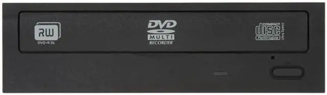 Alt view image 2 of 4 - LITE-ON 22X DVD Writer 22X DVD+R 8X DVD+RW 22X DVD-R 6X DVD-RW 16X DVD-ROM 48X CD-R 32X CD-RW 48X CD-ROM Black IDE Model Ihap322-98