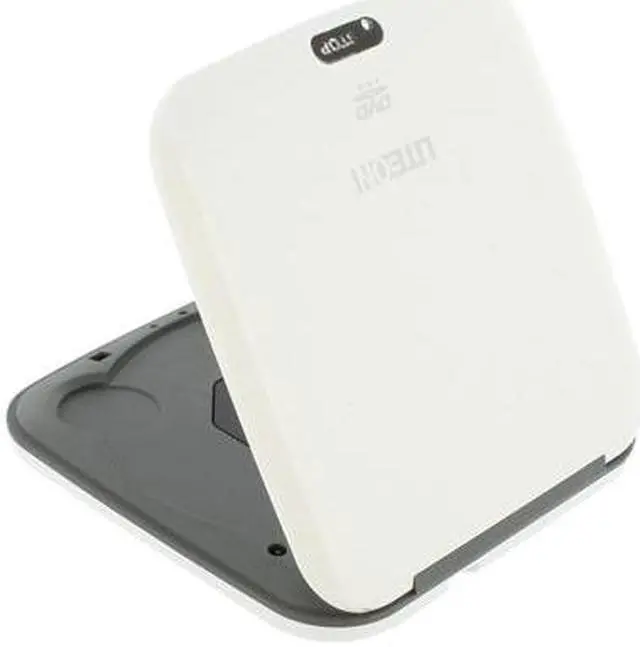 Alt view image 3 of 12 - LITE-ON USB 2.0 8X White Top Load External Slim DVD ROM Model eTDU108-46