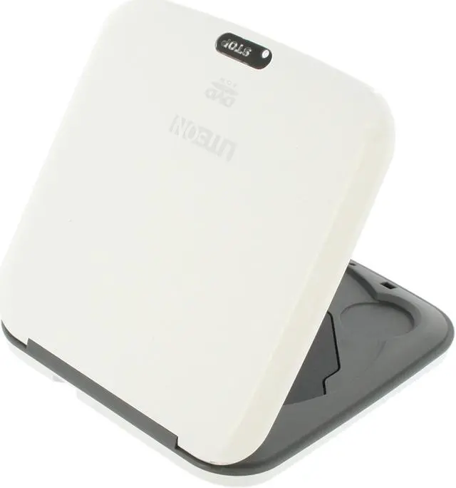 Alt view image 5 of 12 - LITE-ON USB 2.0 8X White Top Load External Slim DVD ROM Model eTDU108-46