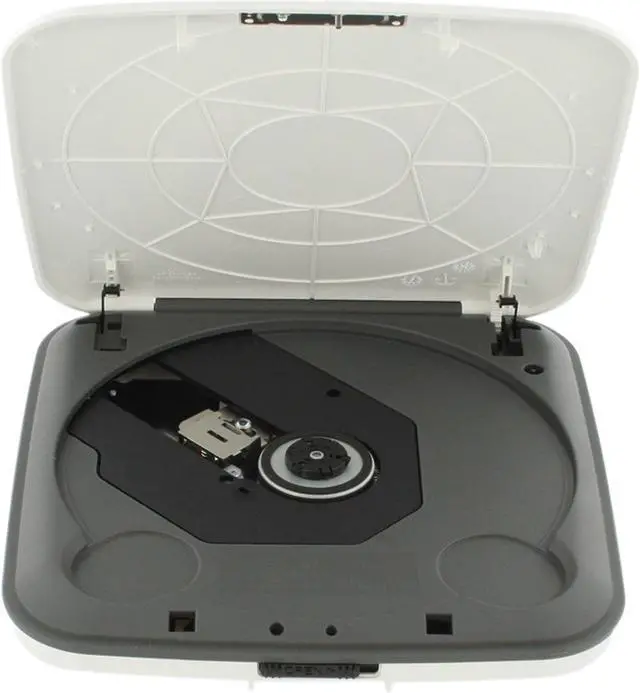 Alt view image 8 of 12 - LITE-ON USB 2.0 8X White Top Load External Slim DVD ROM Model eTDU108-46