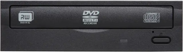 Alt view image 2 of 4 - LITE-ON 24X DVD Writer 24X DVD+R 8X DVD+RW 8X DVD+R DL 24X DVD-R 6X DVD-RW 16X DVD-ROM 48X CD-R 32X CD-RW 48X CD-ROM Black SATA Model iHAS-324-98B