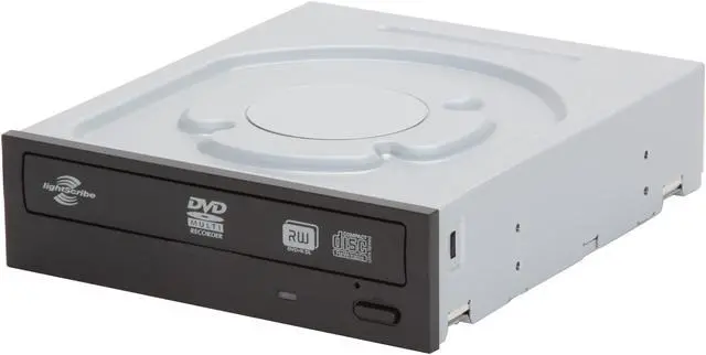 Alt view image 2 of 5 - LITE-ON 24X DVD Writer 24X DVD+R 8X DVD+RW 12X DVD+R DL 24X DVD-R 6X DVD-RW 16X DVD-ROM 48X CD-R 32X CD-RW 48X CD-ROM Black SATA Model iHAS424-98 LightScribe Support