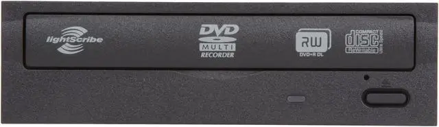 Alt view image 3 of 5 - LITE-ON 24X DVD Writer 24X DVD+R 8X DVD+RW 12X DVD+R DL 24X DVD-R 6X DVD-RW 16X DVD-ROM 48X CD-R 32X CD-RW 48X CD-ROM Black SATA Model iHAS424-98 LightScribe Support